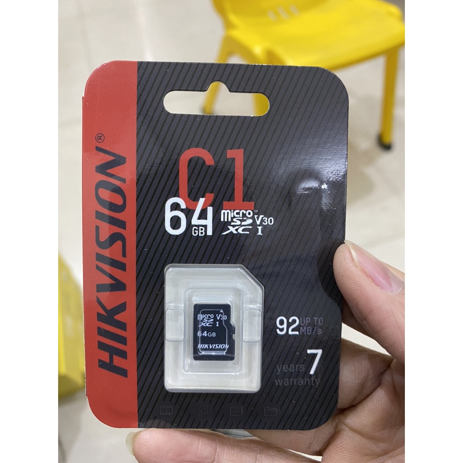 THẺ NHỚ CAMERA HIKVISION 32GB VÀ 64GB