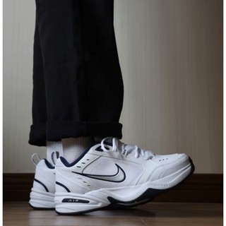 [CHÍNH HÃNG] Giày Nike Air Monarch IV White Navy