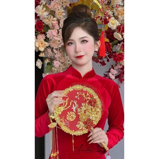 Quạt tròn cổ trang