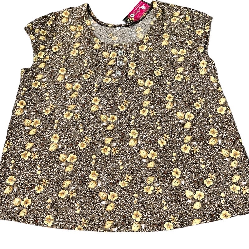 Đồ bộ trung niên quần lửng thun aty loại 1 cho mẹ, cho bà