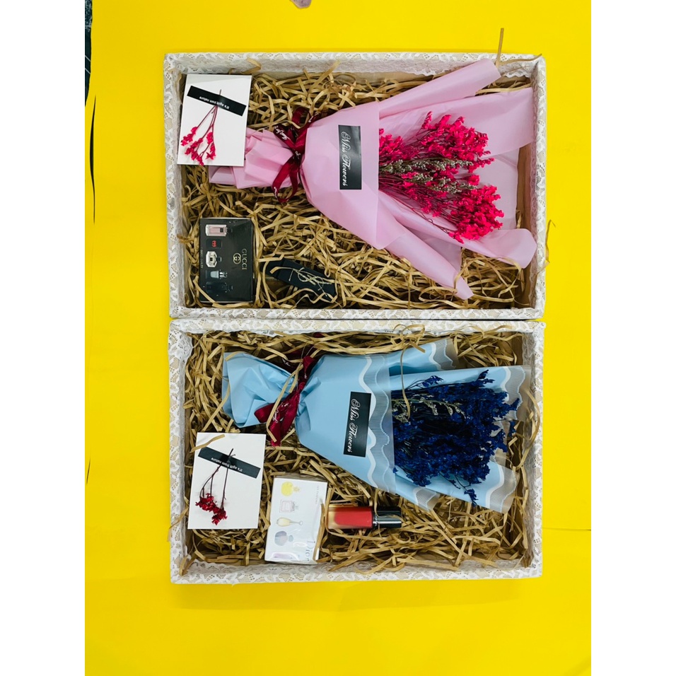 Hộp quà tặng siêu dễ thương nam nữ đều dùng được shop 92tien