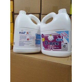 Nước giặt xả Dnee can 3600ml