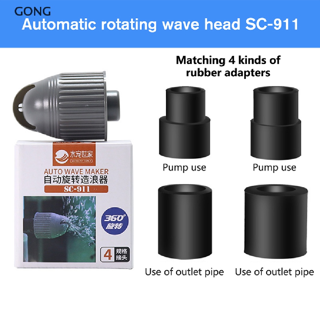 Máy Tạo Sóng Oxy Cho Bể Cá Xoay 360 Độ° Máy Làm Rotag Và Sóng Tự Động Cho Hồ Cá