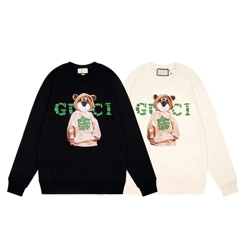 Gucci ins fashion brand Spring and Autumn Classic Tiger year letter American advanced all-match pullover sweater
