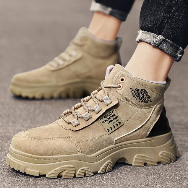 Giày Boot Nam Màu Đen và Màu Cát TRENDY GN411 - GN412