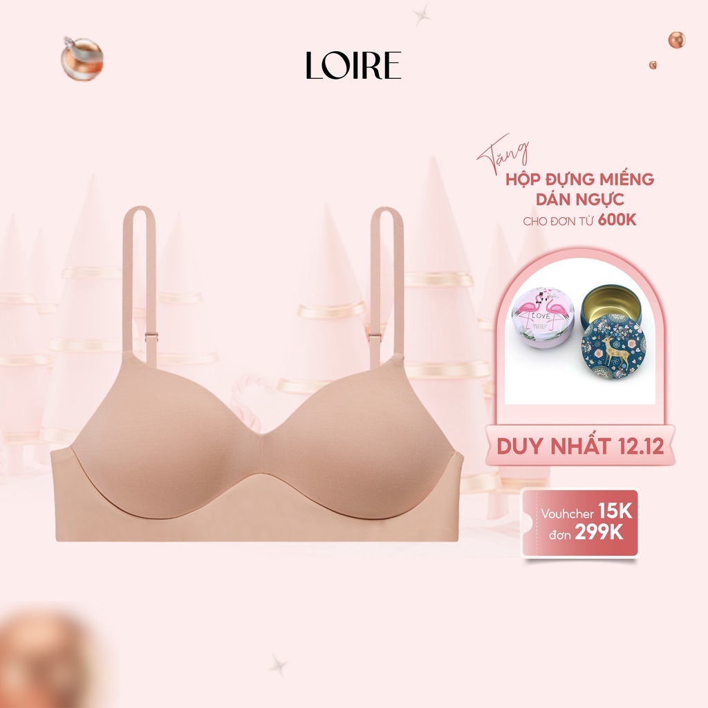 Áo Lót Không Gọng Su Đúc Đệm Mỏng Mát Lạnh Loirechic BRC64