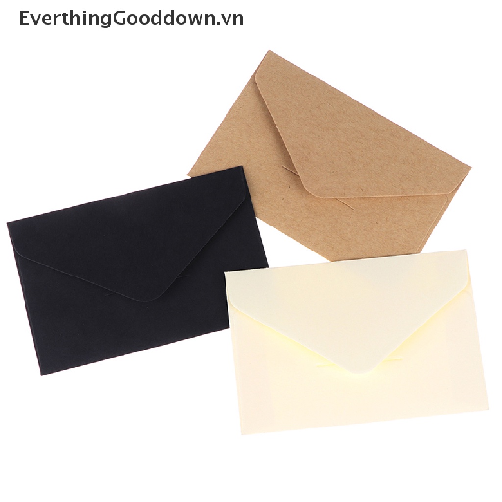 Set 20 Phong Bì Bằng Giấy Phong Cách Châu Âu Cổ Điển Cho Văn Phòng Trường Học vn