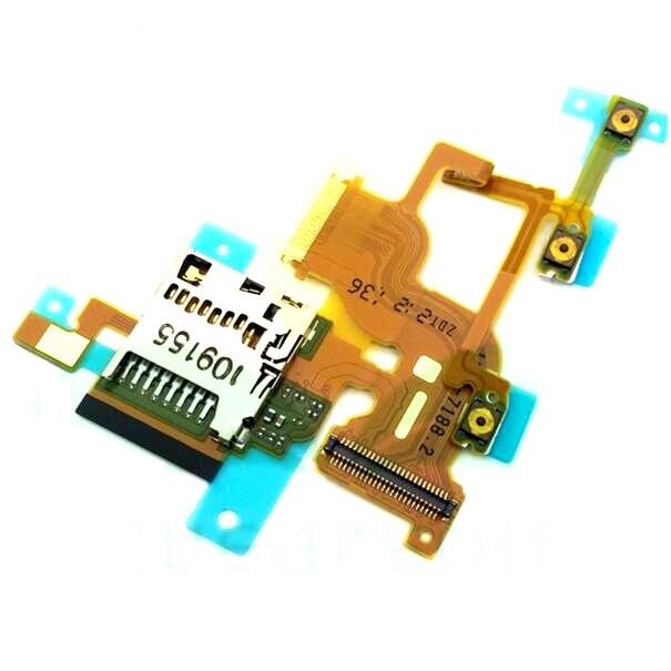 Mạch Nút Âm Lượng Cao Cấp Cho Điện Thoại Sony xperia ion LT28 LT28i LT28H &amp;Khay Để Thẻ Nhớ Linh Hoạt Tiện Dụng