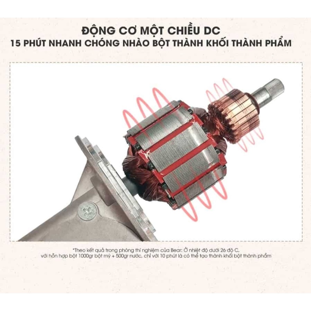 Máy nhào trộn bột mì làm bánh công suất lớn hộ gia đình đa chức năng thép không gỉ Bền