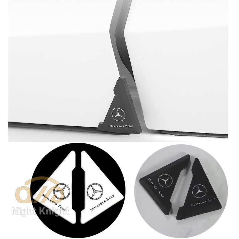 Bộ 2 Miếng Dán Góc Cửa Xe Hơi Chống Va Chạm Chống Trầy Trang Trí Nội Thất W203 W210 W211 W124