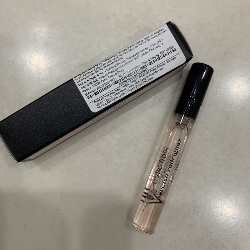 Nước hoa nữ Mini Narciso Rodriguez Musc Noir for her EDP 4ml