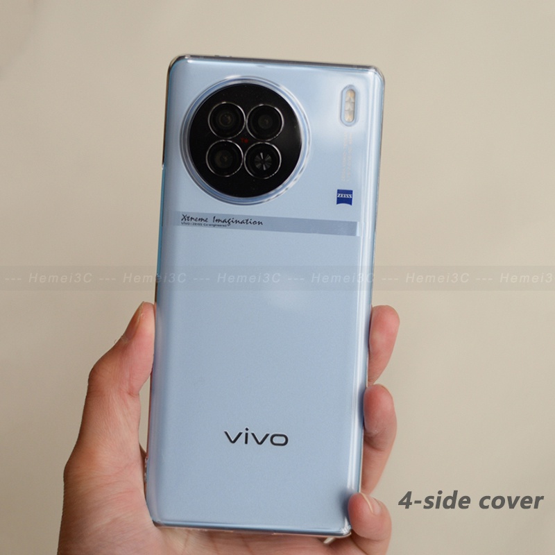 Ốp Điện Thoại PC Cứng Siêu Mỏng Trong Suốt Cho Vivo X90 X90Pro Pro Plus