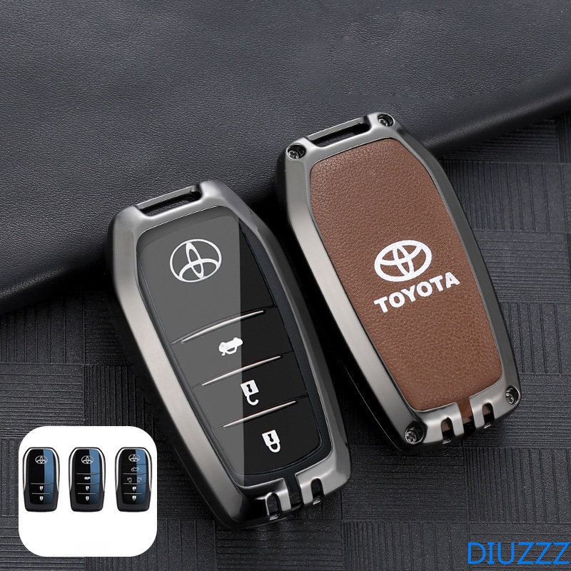 Vỏ Bảo Vệ Chìa Khóa Xe Hơi Toyota Corolla Yaris Prius Camry70 CHR REIZ Crown RAV4 Land Cruiser Avensis Verso Prado Altis Hilux Aygo
