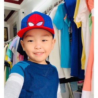 Nón snapback siêu nhân cho bé trai