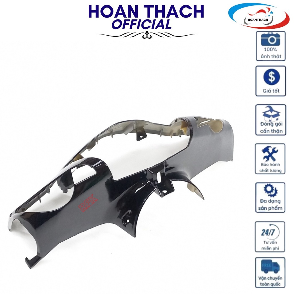 Ốp Đầu Trước Xe Máy Wave Rs Đen Đĩa nhựa đài loan, Hoanthach SP003660