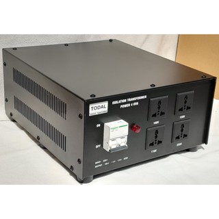 Biến áp cách ly Todal 4kVA 220v/120v/110v/100v