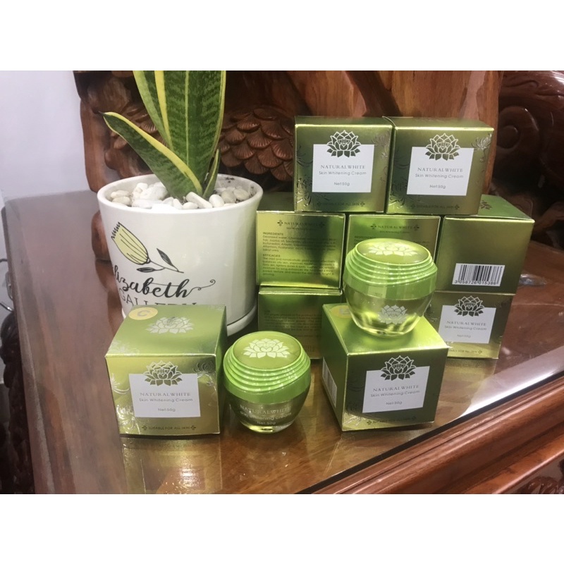 Kem đêm xanh thảo mộc nhụy tây natural white mới