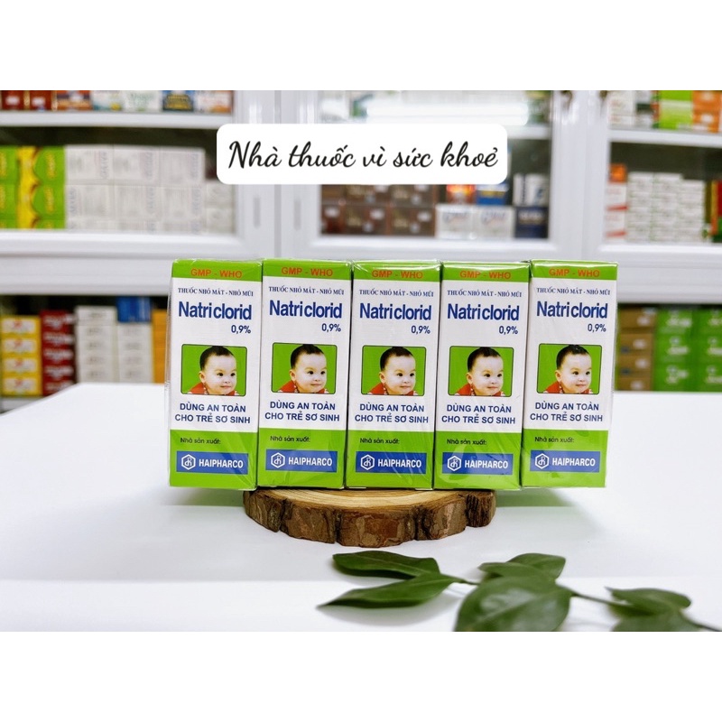 ✅ Nước muối sinh lý 0,9 nhỏ mắt mũi Hải Phòng (Lốc 10 lọ)
