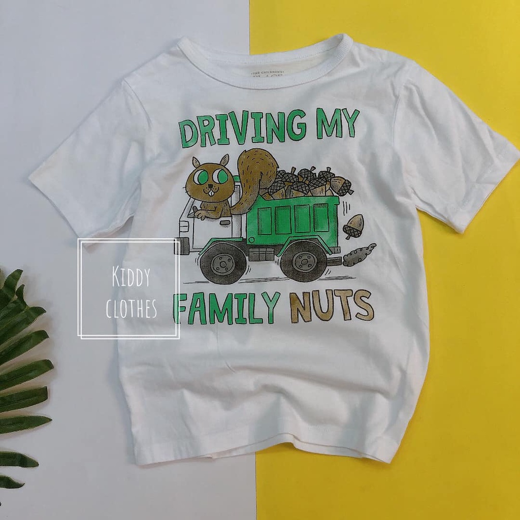 Áo thun bé trai hãng dư xịn chất cotton mềm mịn - nhiều mẫu