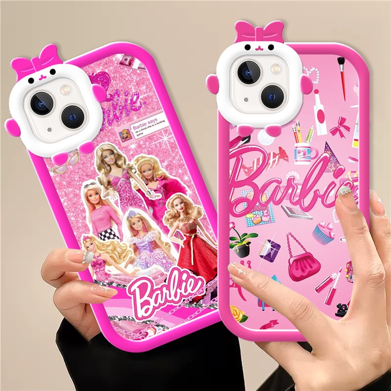 Ốp Điện Thoại Dẻo Hình Công Chúa Barbie Cho IPhone 14 13 12 11Promax 14Plus X XS XR XSMAX 6 6s 6plus / 6splus 7 8 SE2020 7plus / 8Plus