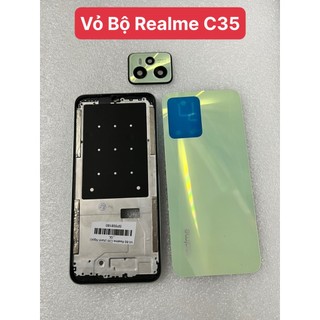 Vỏ bộ Realme C35,dùng thay thế