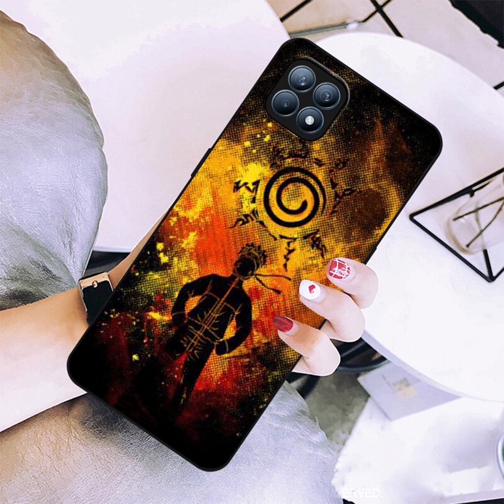 Ốp Điện Thoại Silicon tpu Mềm Viền Đen Hình naruto Cho realme 10 pro + 10 pro 10 5g v5 sl83