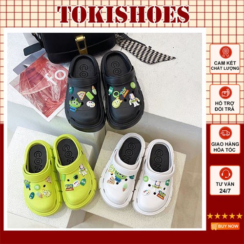 Sticker jibbitz gắn dép cross sục thời trang hình siêu cute SC10