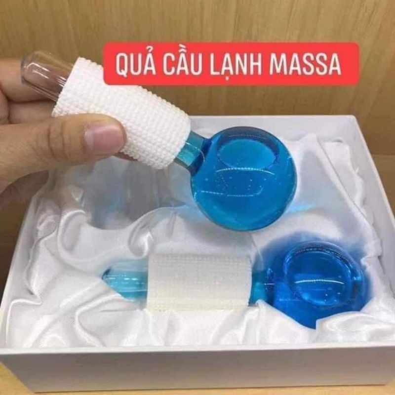 Quả cầu lạnh massage mặt, đẩy tinh chất