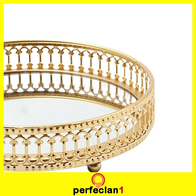 Khay Tròn Đựng Đồ Trang Sức / Nước Hoa Để Bàn