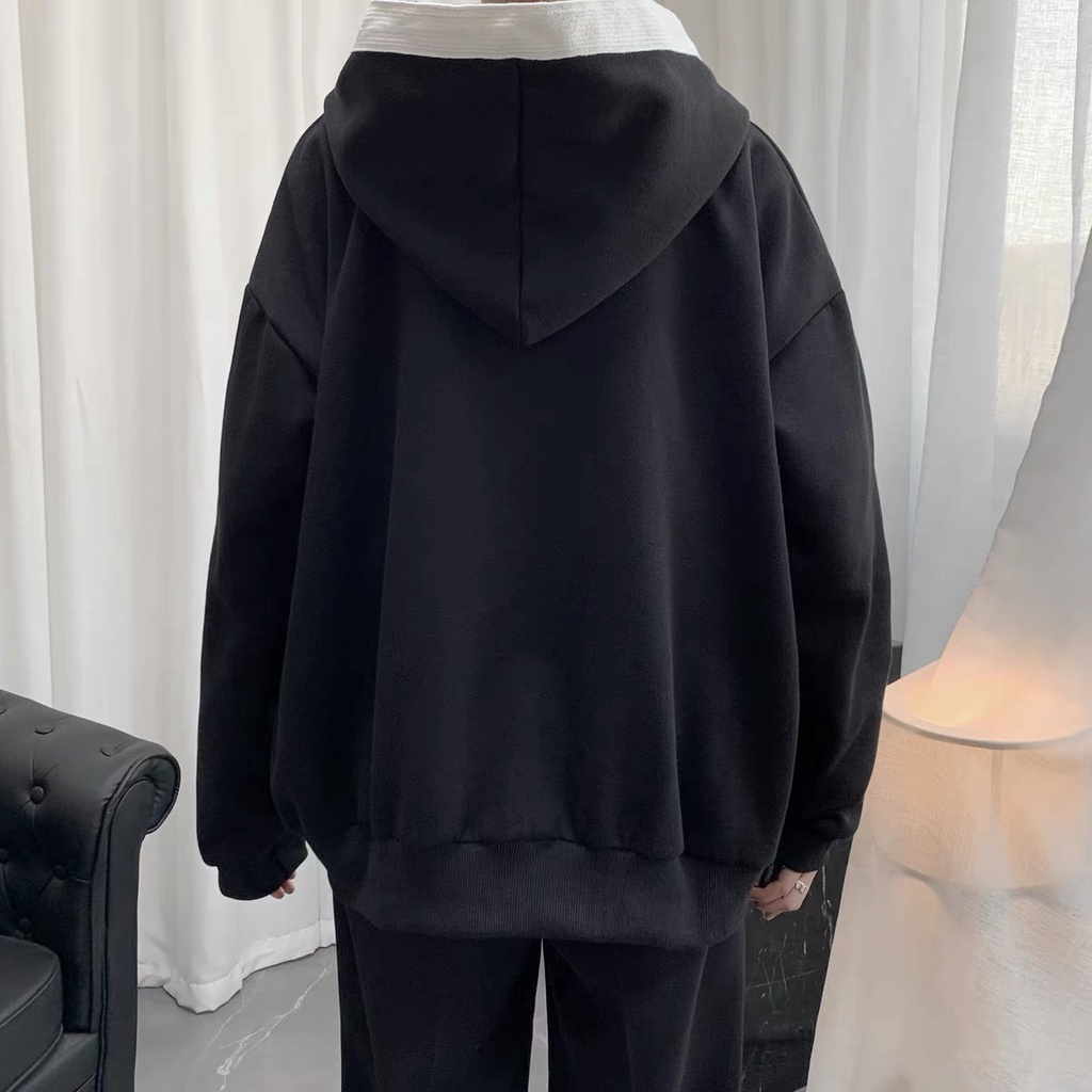 Áo khoác MEEC trắng unnisex nam nữ hàn quốc freesize <90kg