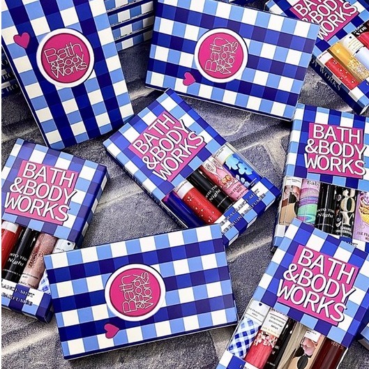 Set 5 ống nước hoa mini Body mist Bath And Body Works & Victoria's Secret LS