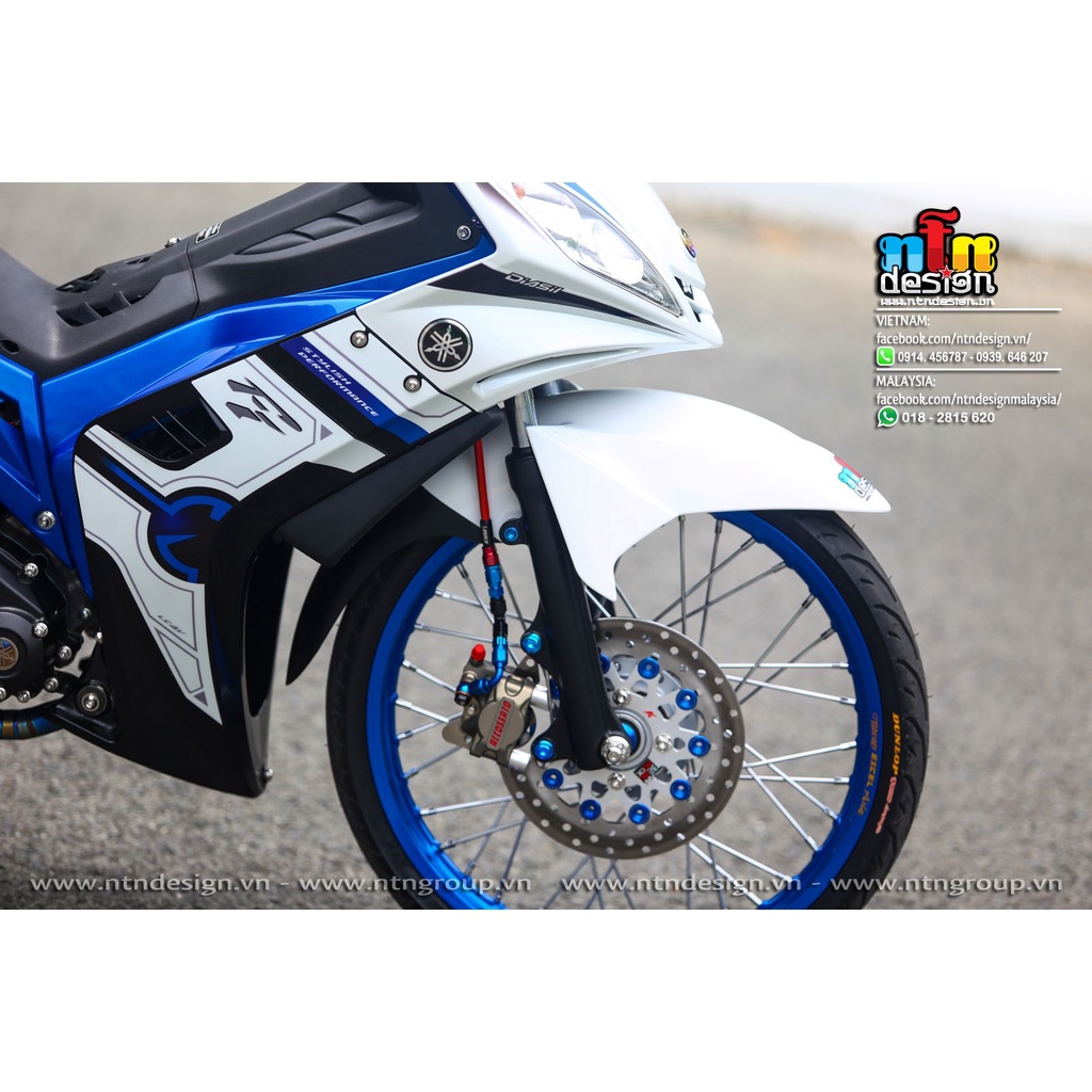 Tem Exciter 2008 - 2010 mẫu Spark FI 2009