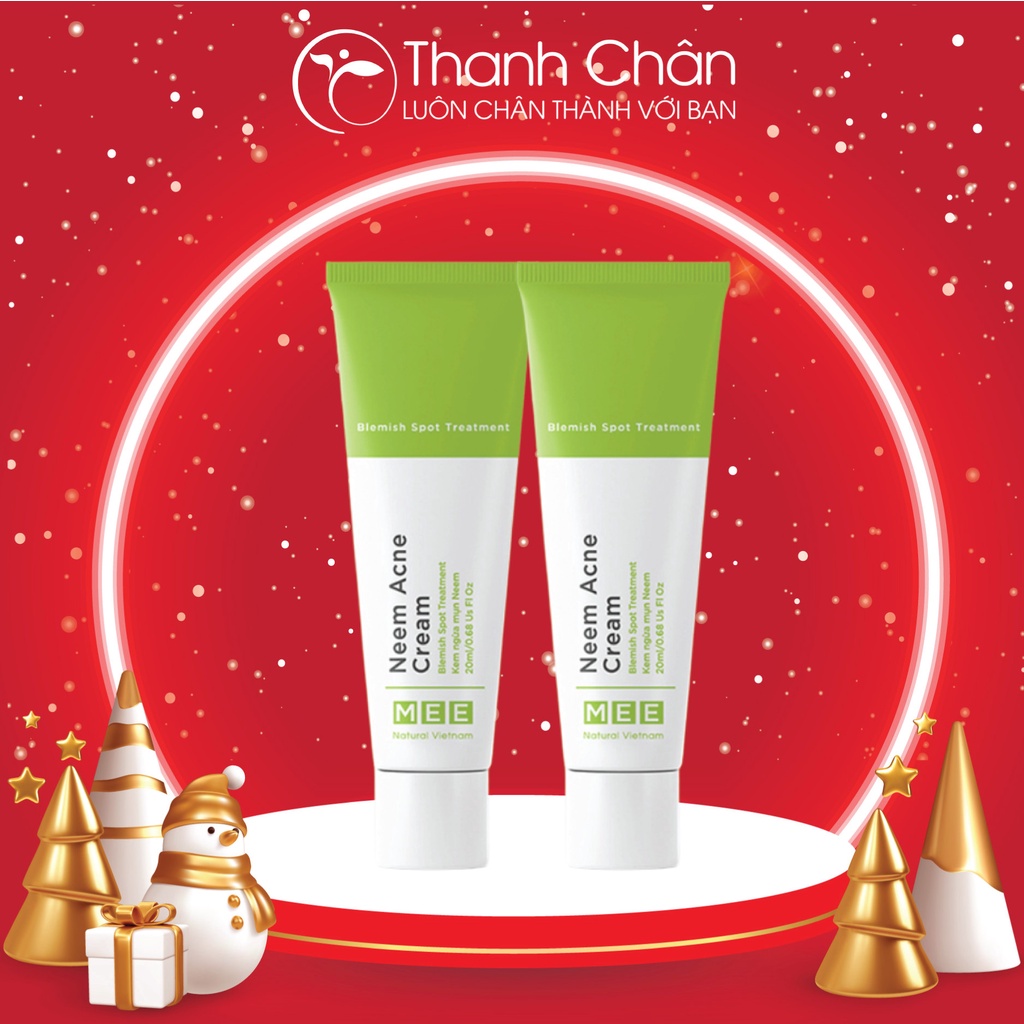 Chấm mụn Mee Natural Neem Acne Cream 20ml