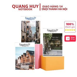 Combo 3 quyển vở 120 trang Quang Huy Thành phố, vở kẻ ngang cấp 2, tập học sinh b5 ghi chép giấy kẻ ngang