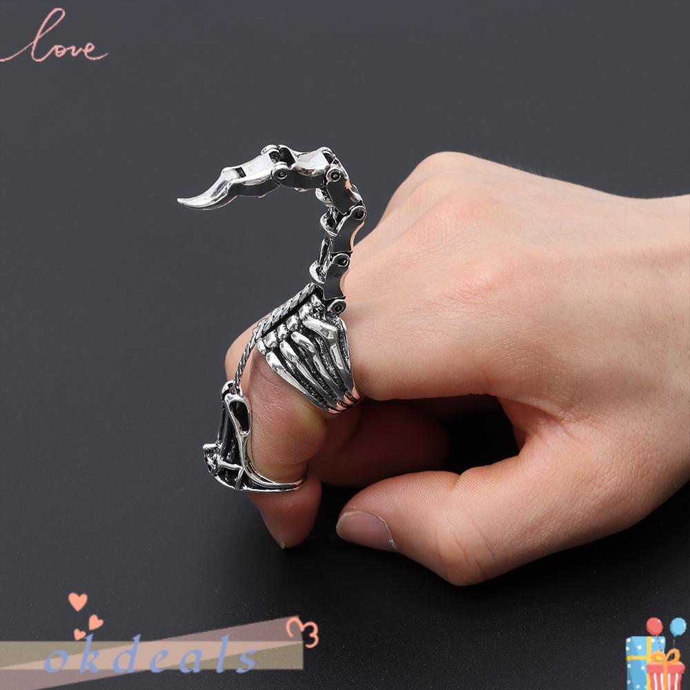 Nhẫn Hình Bọ Cạp Phong Cách Hip Hop Gothic Thời Trang Cho Nam Và Nữ