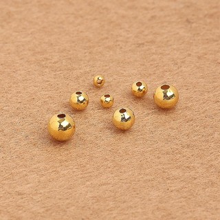 [BẠC CHUẨN S925] Set 10 Bi bạc tròn trơn 2-4mm - MH836 MOCHUONG JEWELRY