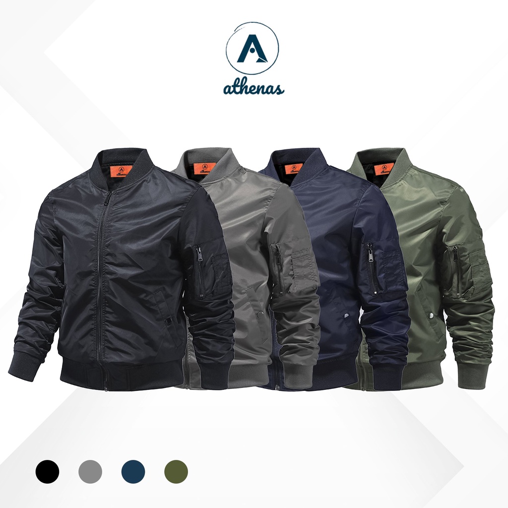 Áo Khoác Bomber Dù V6 Cao Cấp | BigBuy360 - bigbuy360.vn