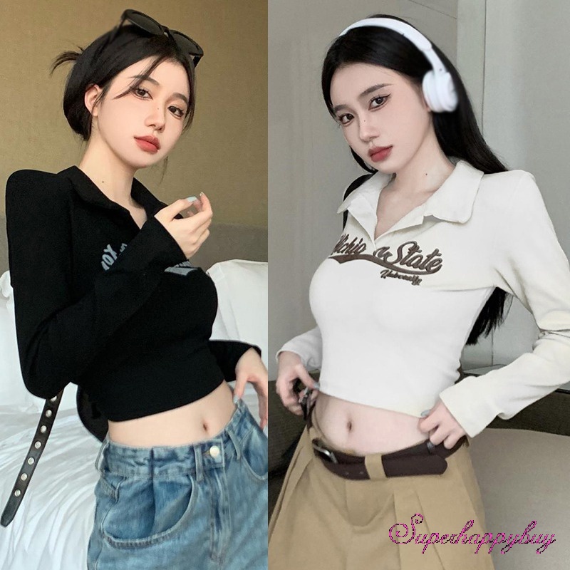 Áo Thun Dệt Kim Tay Dài Hở Vai Thời Trang Dành Cho Nữ