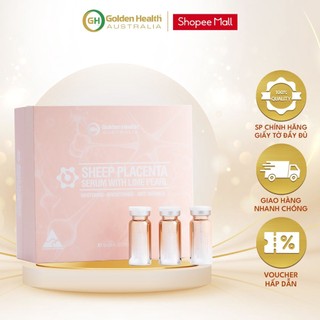[GOLDEN HEALTH] Tinh chất serum nhau thai cừu và ngọc trai - Hộp 6 lọ