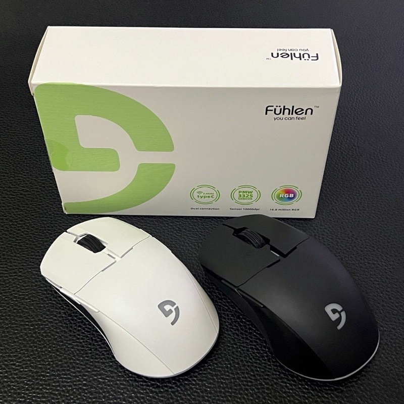 Chuột Fuhlen D90s Trắng