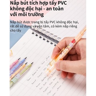 Bút chì khúc HB kèm đầu tẩy