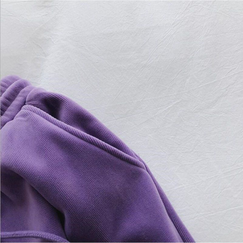 Bán Chạy!Quần Legging Thể Thao Lót Lông Cừu Dày Dặn Plus Size 100kg Thời Trang Xuân Thu Cho Nữ