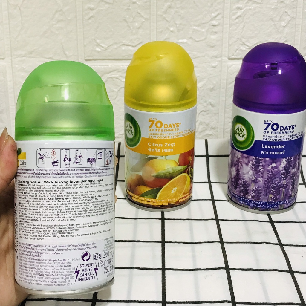 LÕI THAY THẾ MÁY XỊT TỰ ĐỘNG GLADE THÁI LAN 175ml