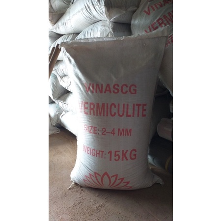 Đá vermiculite trộn giá thể trồng cây, sen đá, xương rồng, trồng rau mầm, ươm hạt giống