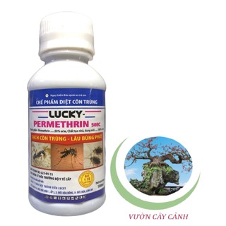 Chế phẩm diệt côn trùng lucky permethrin 50ec - #078b# 100ml