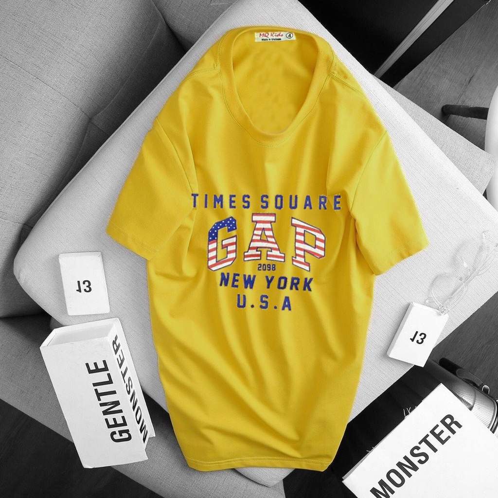 Áo phông cộc tay bé trai MQ kids áo phông ngắn tay cotton Vnxk