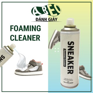 Chai xịt bọt làm sạch giày Sneaker Hando 300ml - Chai xịt bọt làm sạch chuyên cho giày Sneaker, Tẩy trắng giày Sneaker