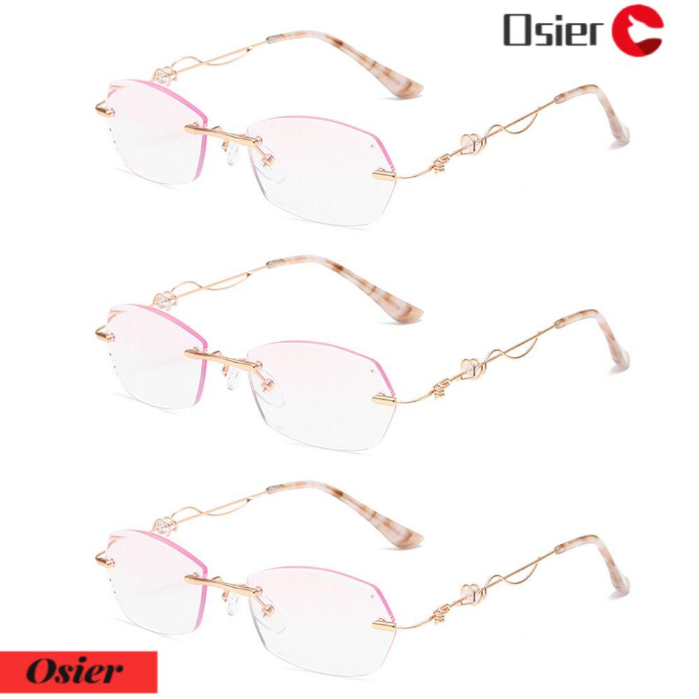 Osier1 Kính Đọc Sách Chống Ánh Sáng Xanh Kiểu Cổ Điển Đơn Giản Cho Nữ