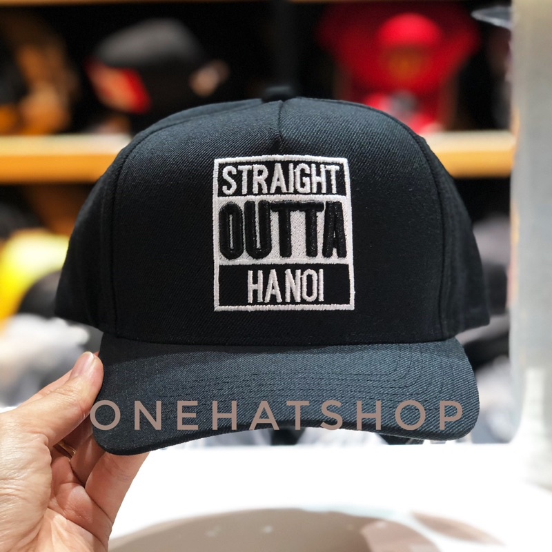 Nón Lưỡi Trai Trucker Fom StraightouttaHaNoi brand OneHat