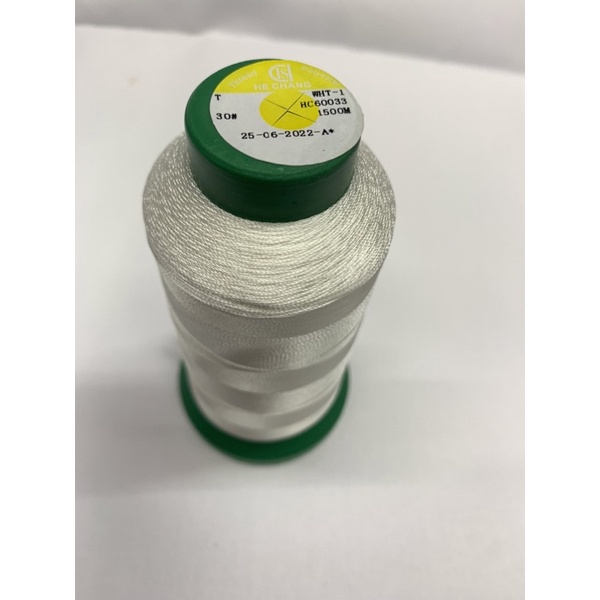 Chỉ nylon cuộn 1500 mét, dùng may túi xách, dày dép, dây tua rua